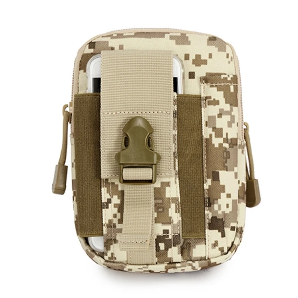 Новейшая тактическая Сумка Molle, поясная сумка, маленький карман, военная поясная сумка, телефонная карманная сумка с поясом на бедра и талию - Цвет: DG