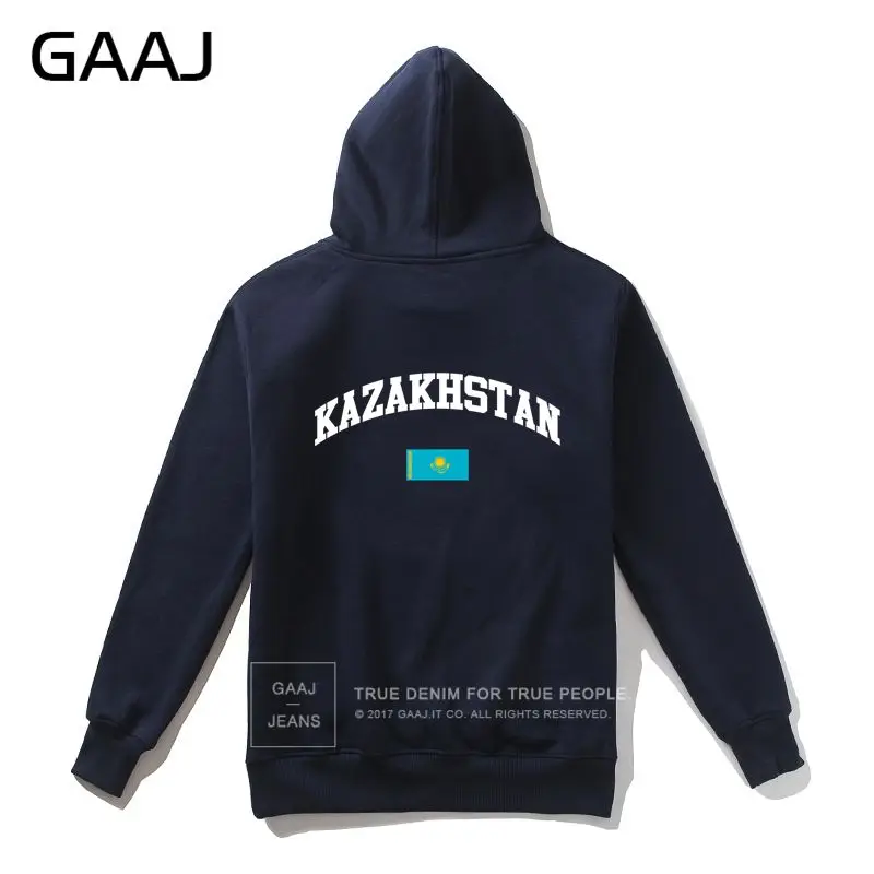 GAAJ Kazakhstan Flag мужская толстовка женская мужская на молнии Повседневная флисовая толстовка с капюшоном пальто Мужская Уличная одежда Felpe# GUJQ8