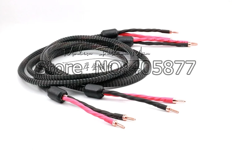 Бесплатная доставка Пара 2 5 м Западный Электрический R Copper аудио Акустический кабель|speaker cable|audio speaker cablespeaker