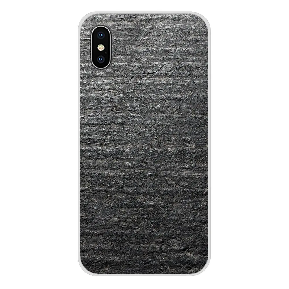 Черный и красный металлический Прозрачный чехол из ТПУ для Apple iPhone X XR XS MAX 4 4S 5 5S 5C SE