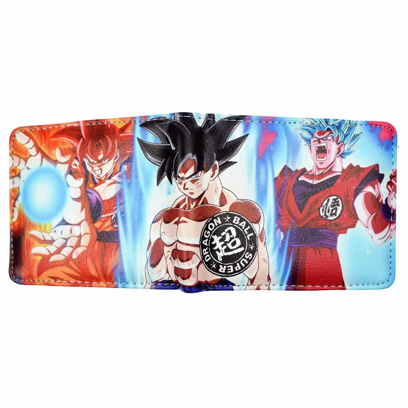 Новое поступление, кошелек Dragon Ball Z, аниме Dragon Ball Super Broly, мужской кошелек с сумкой для монет, кошельки на молнии, короткий кошелек