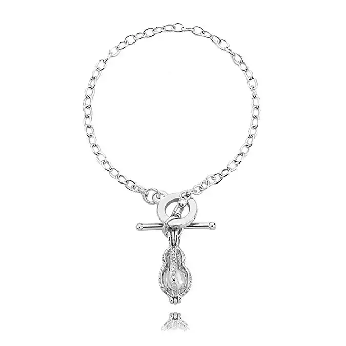 HENGSHENG 12PCS Bracelet Sets Pearl Oyster Fitting with 1 PC Real Oval in Pendant | Украшения и аксессуары