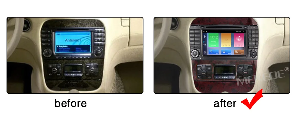 Android 9,1 для Mercedes/Benz/S280/S320/S350/S400/S500/W220/W215/C S класс автомобиля мультимедиа dvd-плеер радио gps Навигация стерео