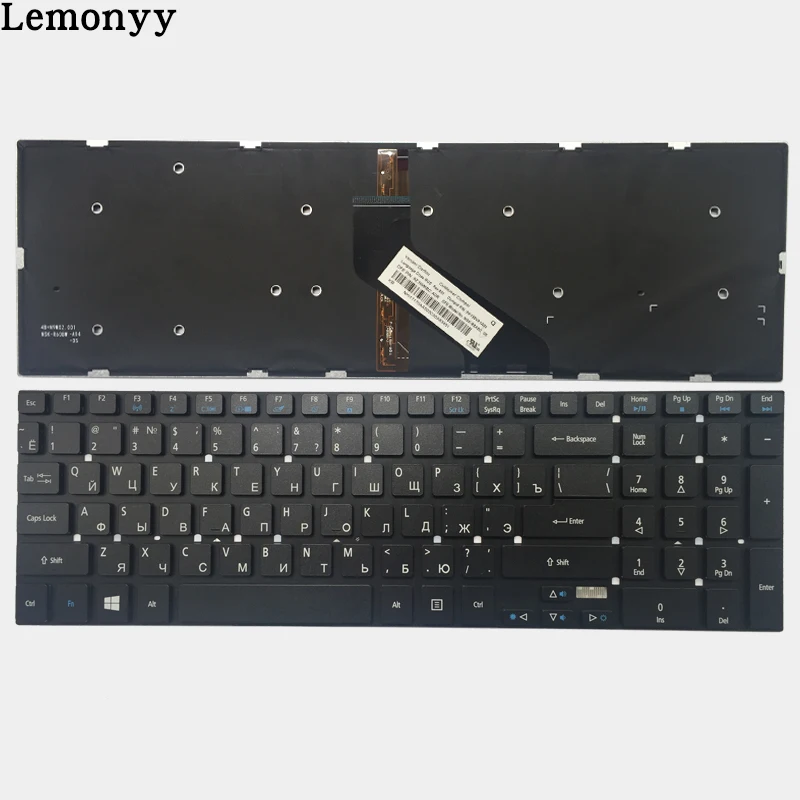Русский RU Клавиатура для ноутбука acer aspire E1-570 V3-772 V3-531 V3-531G V5-561 V5-561G E1-570G V3-772G подсветка