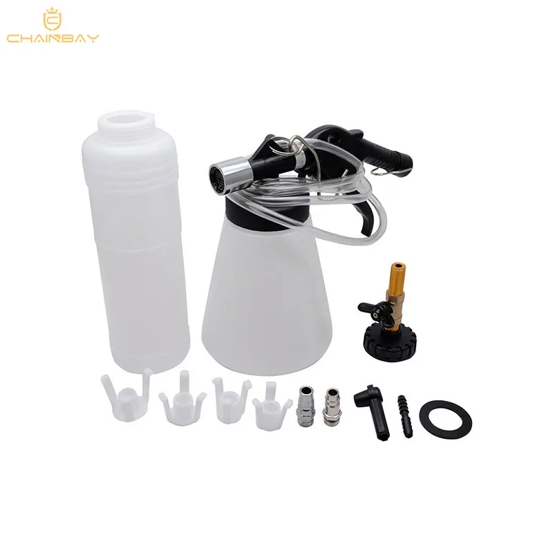 

Pneumatic Brake Fluid Bleeder Brake Bleeding Tool For Cars, Trucks, Motorcyles