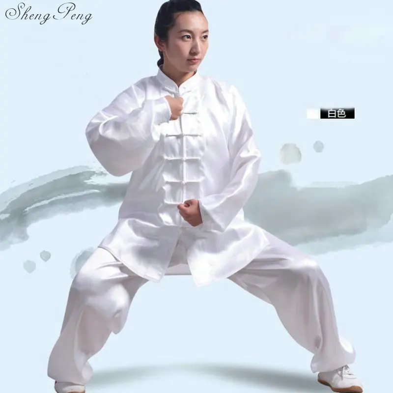 Традиционная одежда tai chi wushu традиционная китайская кунг фу для женщин форма taiji