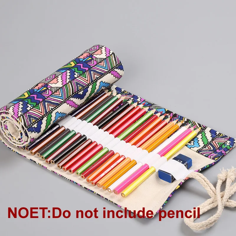 Пенал тканевый для девочек и мальчиков 12/24/36/48/72 рулонов