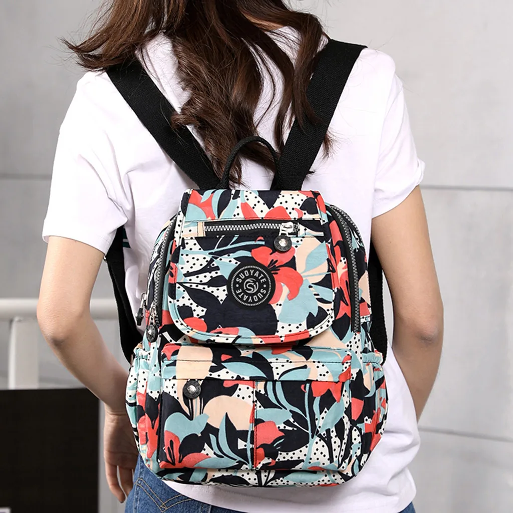 

School Bags For Women Waterproof Large Capacity Backpack School Student Backpack Shoulder Travel Bags Zaino Donna#G7
