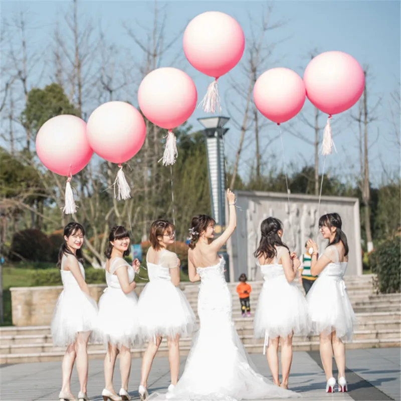 20 шт. 36 дюймов шар большой гигантский баллон из гелий надувной мяч вечерние