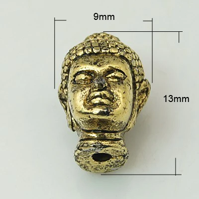 

Alloy Beads, Buddha, Antique Golden, 13x9x10mm, Hole: 1mm