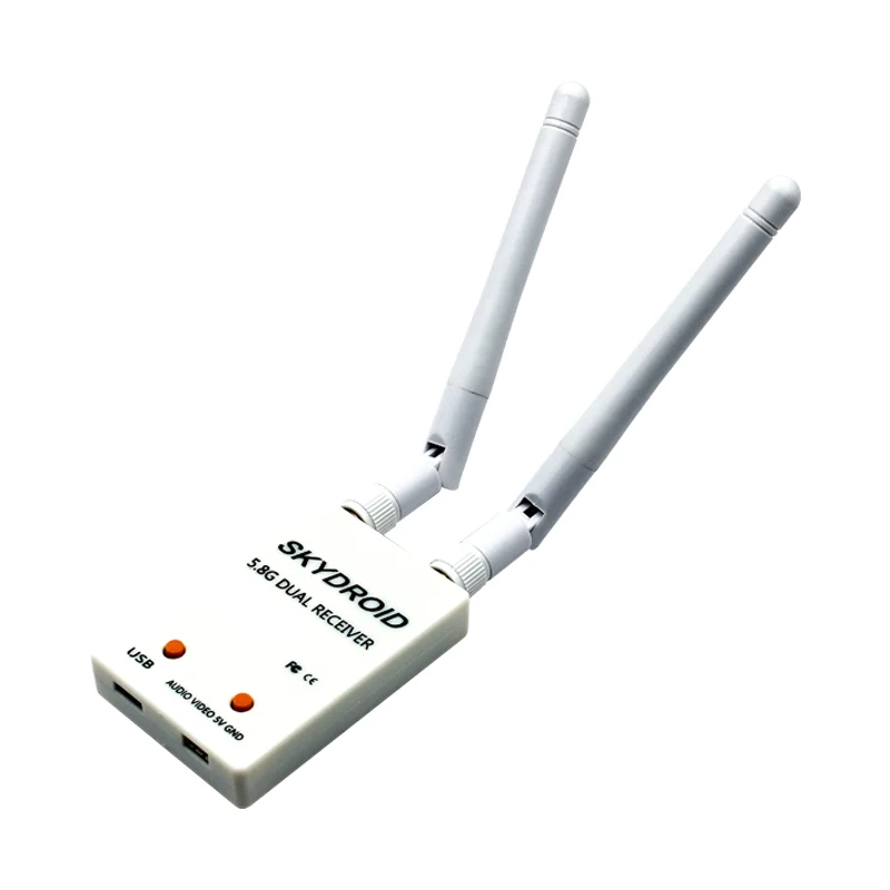 UVC двойная антенна управления приемник OTG 5 8G 150CH полный канальный FPV с аудио для