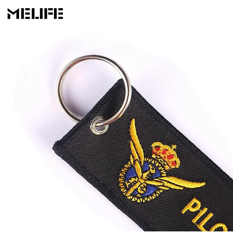 MELIFE аксессуары для скалолазания пилота ключ цепь безопасности бирка вышивка