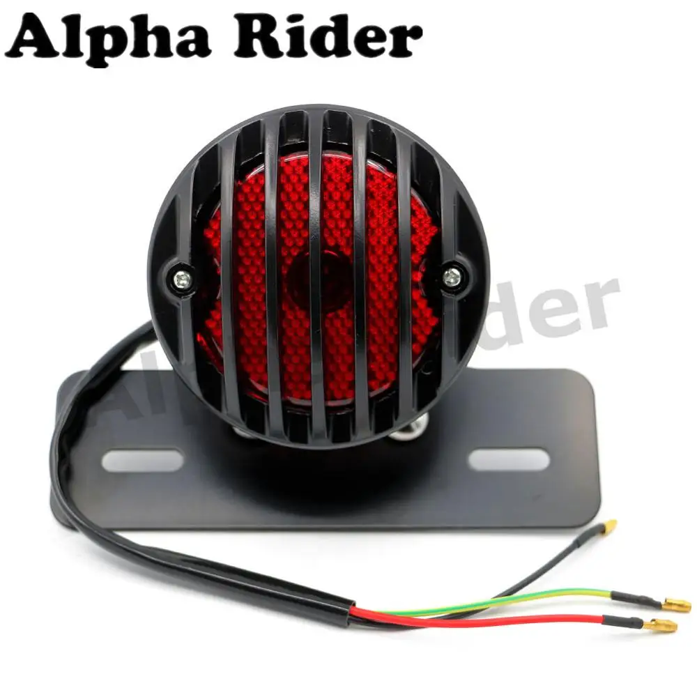 Хвостовая Тормозная Стоп лампа задний фонарь регистрационная пластина