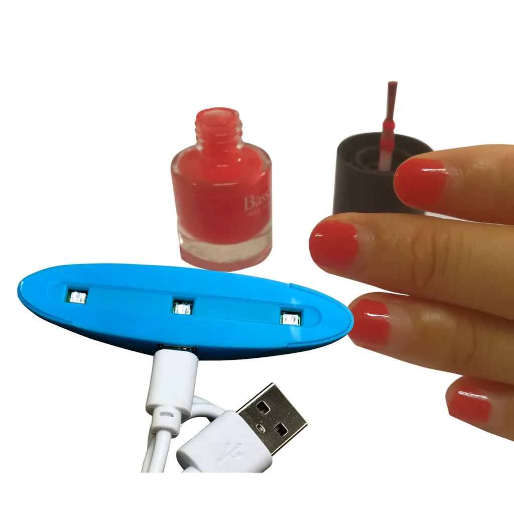 УФ светодиодный светильник Сушилка для ногтей 5 Вт Портативный Micro Mini USB кабель для домашнего использования сушилка для гель-лака машина мини-лампа с USB инструмент для ногтей LD