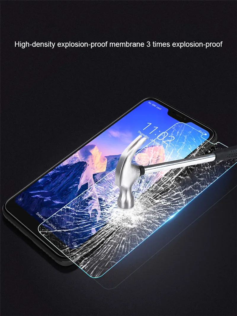 2 шт для стекла Xiaomi Redmi 6 6A защита экрана закаленное стекло Защитная пленка