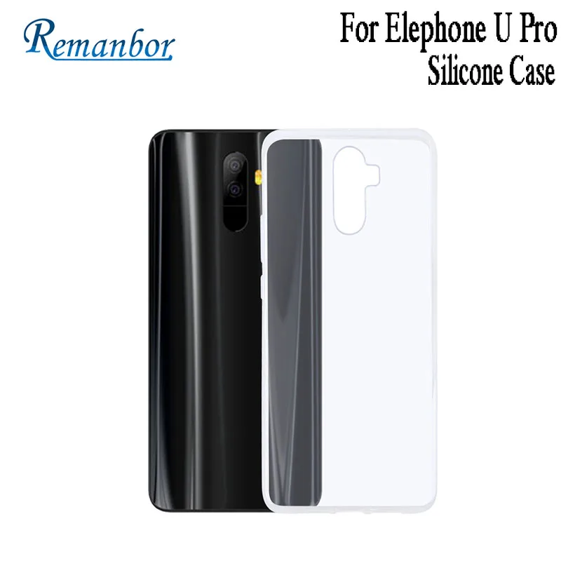 Remanbor For Elephone U Pro Silicone Case 5.99 Inch Soft Back TPU Cover Replacement Phone Protective |