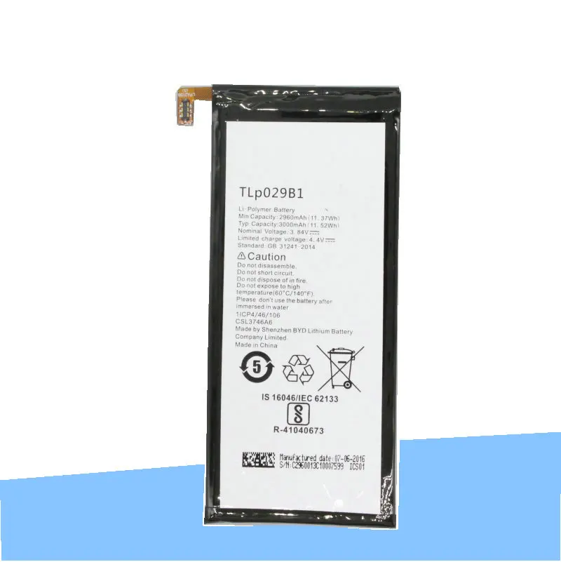 Аккумулятор iSkyamS 2x2960 мАч TLp029B1 для Alcatel Pop 4S 5095 5095B 5095I 5095K 5095L 5095Y батареи смартфонов