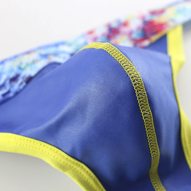 Мужские трусы джоки AIIOU 3 шт./лот стринги из искусственной кожи с мешочком для