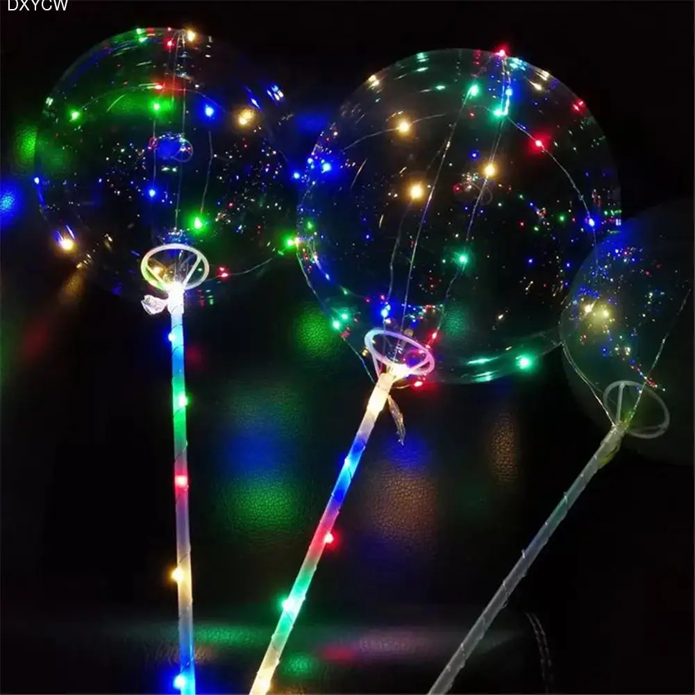 Новое поступление 8 27 дюймов Сияющий воздушный шар с музыкальной ручкой