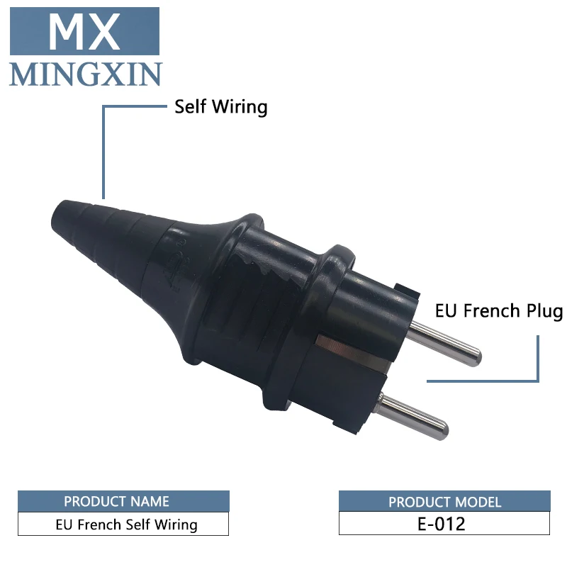 Германия Ac Европейская штепсельная Вилка питания вилка ЕС 16A индустриальный