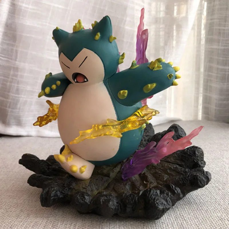 Мультфильм Snorlax пульверизатор блинов ПВХ фигурка Коллекционная модель игрушки Аниме pkm Фигурки игрушки подарки для детей