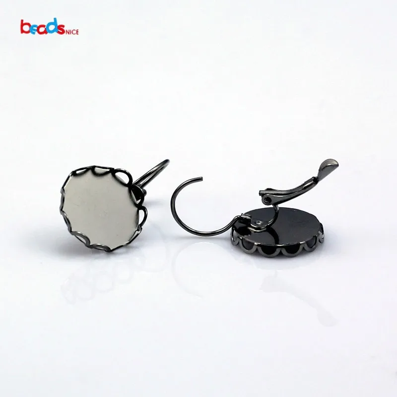 Beadsnice 25028 компоненты для ювелирных изделий настройки кабошона латунные круглые