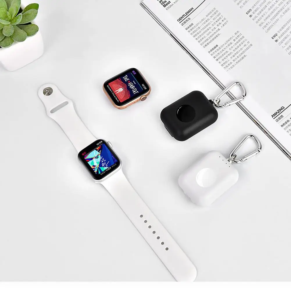 Мини-зарядное устройство 1000 мАч портативное магнитное Беспроводное зарядное в