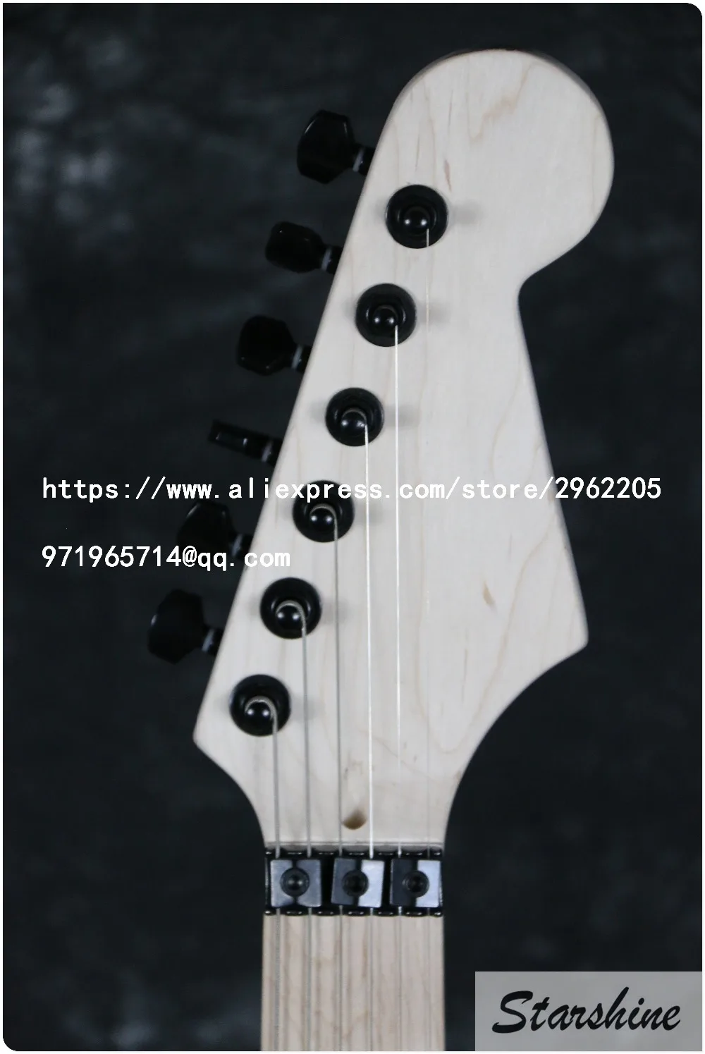 Starshine SR-LST-018 незавершенная DIY электрогитара, гитарные наборы ручной работы может на заказ Лидер продаж