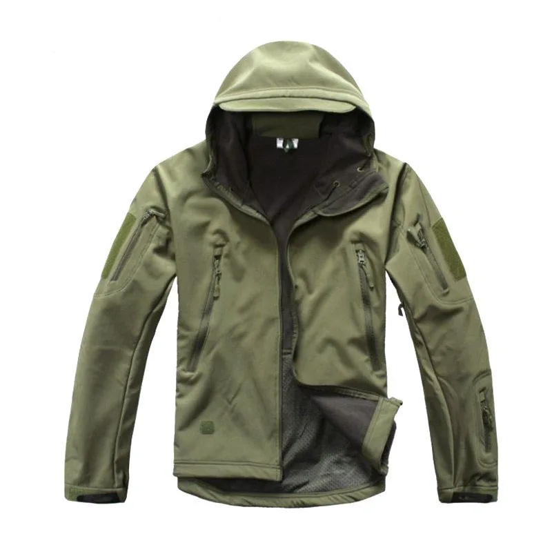 TAD Sharkskin флисовая куртка для мужчин Охота Одежда водостойкие инструменты охоты