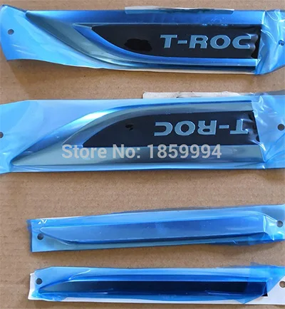 

Автомобильная оригинальная эмблема на дверь, боковое крыло, брызговик, бейдж, наклейка, отделка для 2018-2024 VW T-ROC TROC