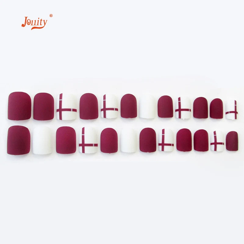 24 Pcs Boxed Fake Nails Sets Acrylic Nude Pink Nail Tips Extension Patch with Glue Manicure Art Design Artificial False | Красота и