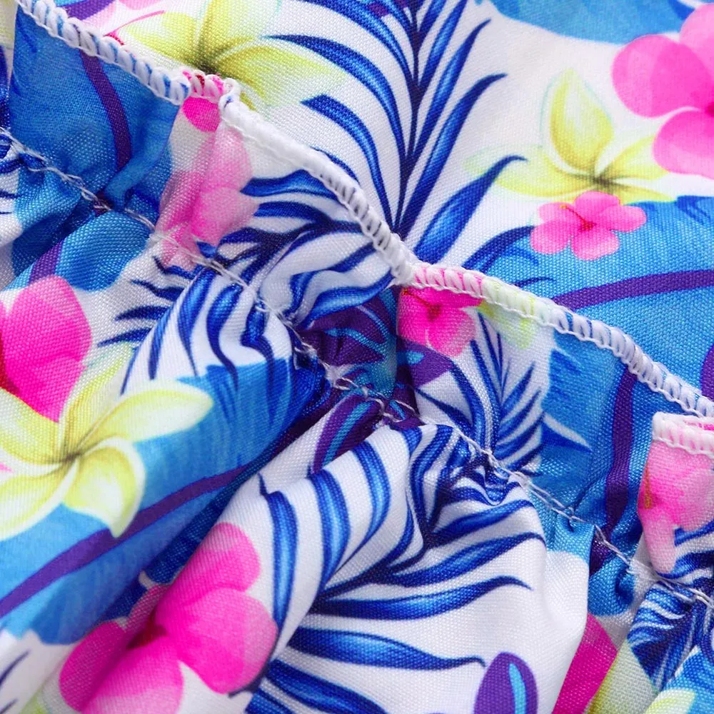 Новинка лета 2018 комплект одежды для маленьких девочек топы с открытой спиной и