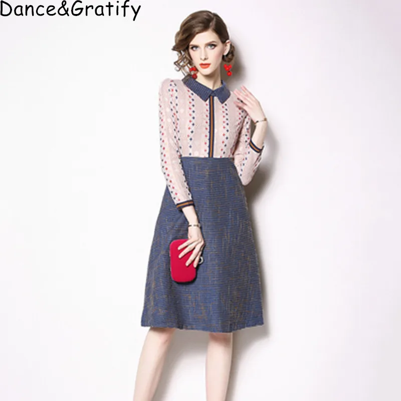 Высокое качество дизайнерский бренд Runway платье Новинка 2019 г. весенние элегантные