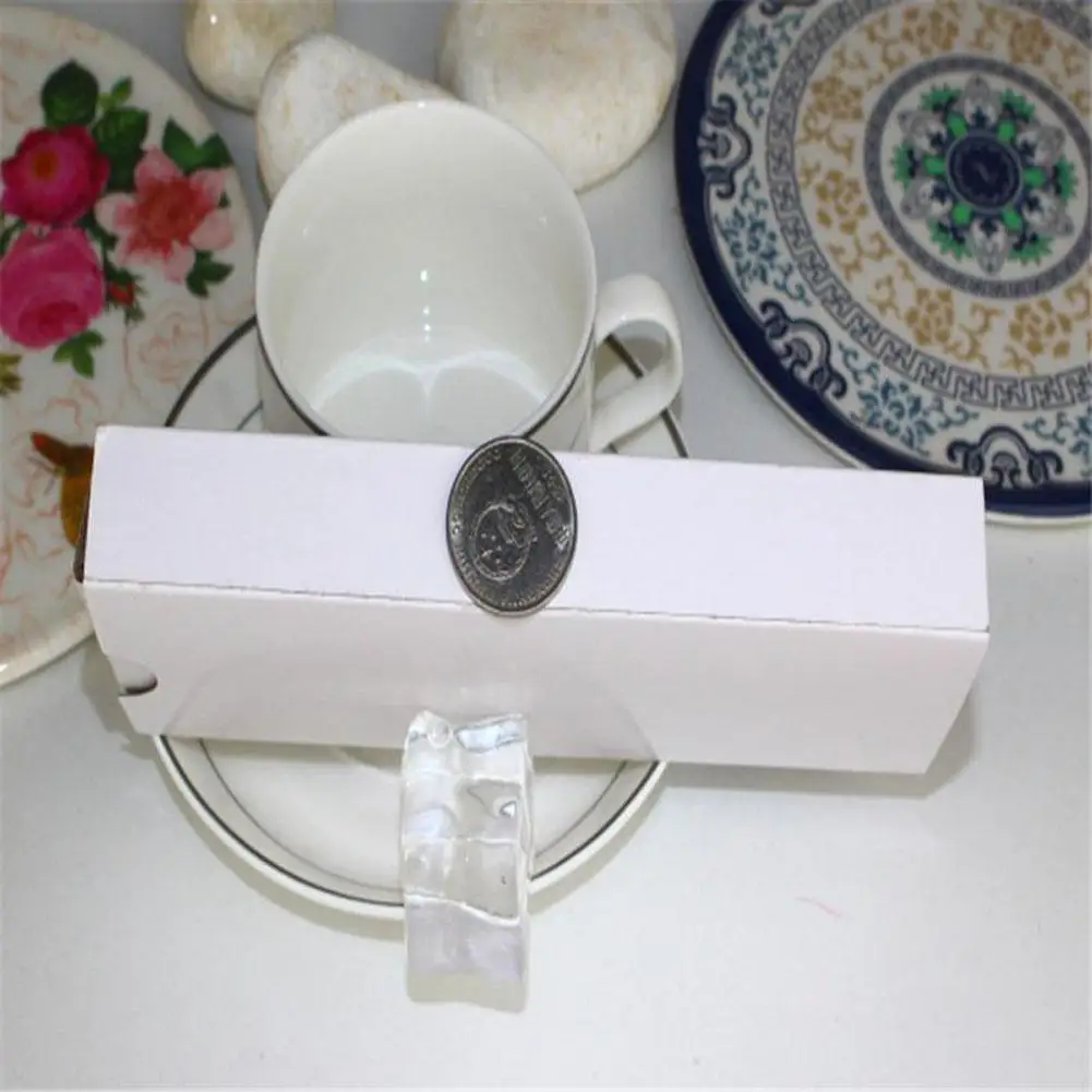 Футляр для часов с губкой 1 шт. слот хранения ювелирных изделий белый Подарочный