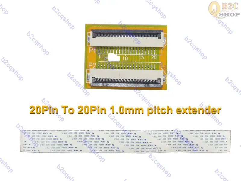 Удлинитель с 20Pin на ZIF шагом 1 0 мм плоский кабель FFC FPC | Электроника