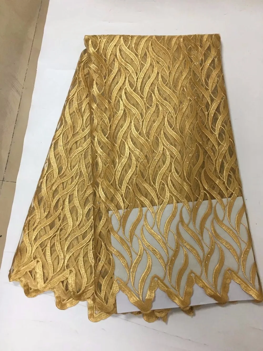 Бесплатная доставка африканская кружевная ткань 2018 Высокое качество Тюль