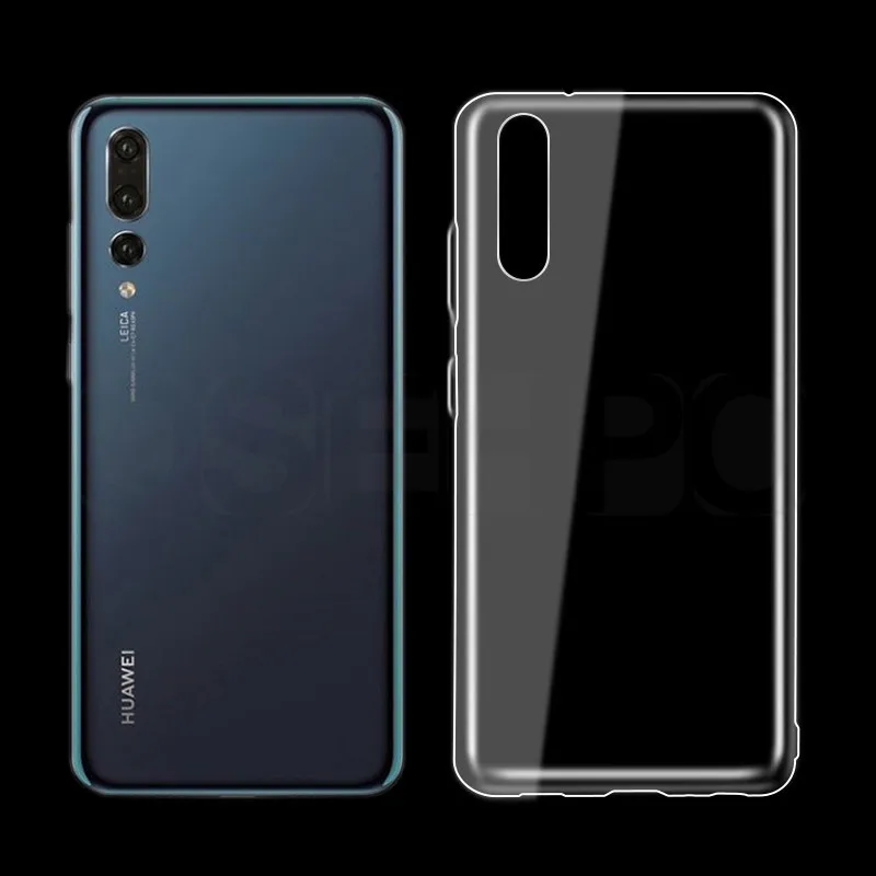 Ультратонкий прозрачный силиконовый чехол для huawei Y7 Y5 Y6 Prime, мягкий прозрачный чехол для huawei Y6 Pro Y7 Y9 Y7s чехол