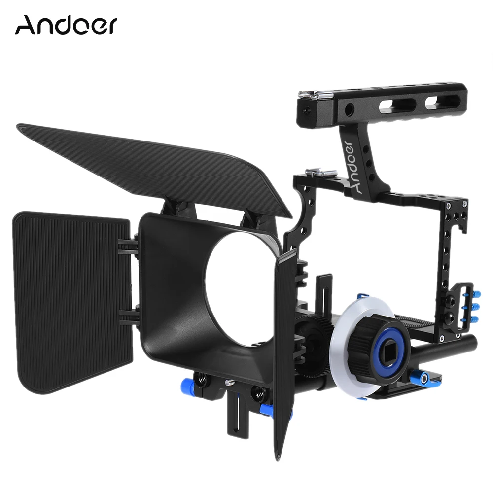 Комплект для видеокамеры Andoer C500 из алюминиевого сплава комплект видеокамер GH4 Sony