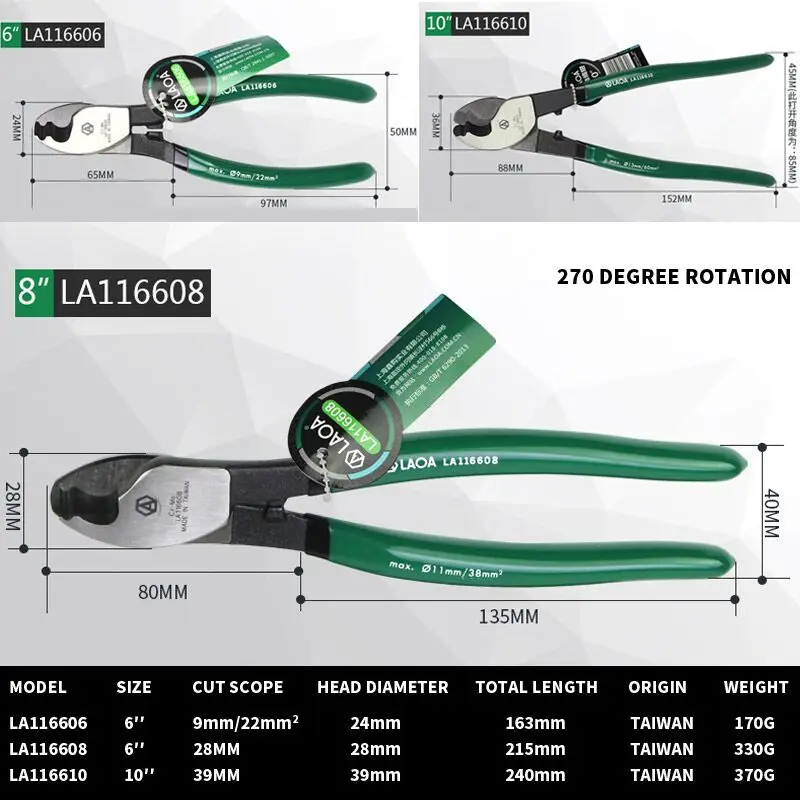 Распродажа кабель щипцы для резки Многофункциональный провода резак зачистки