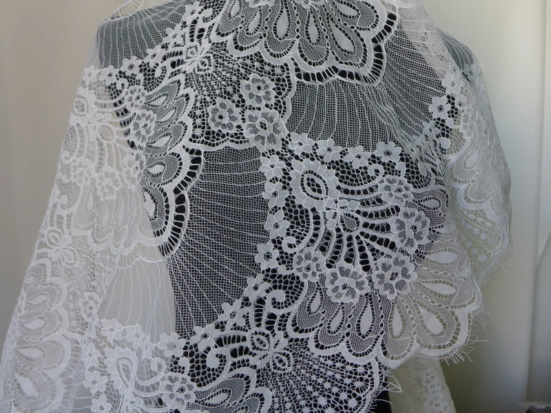 3 м/лот кружевная ткань для ресниц 44 см декоративная Высококачественная мягкая