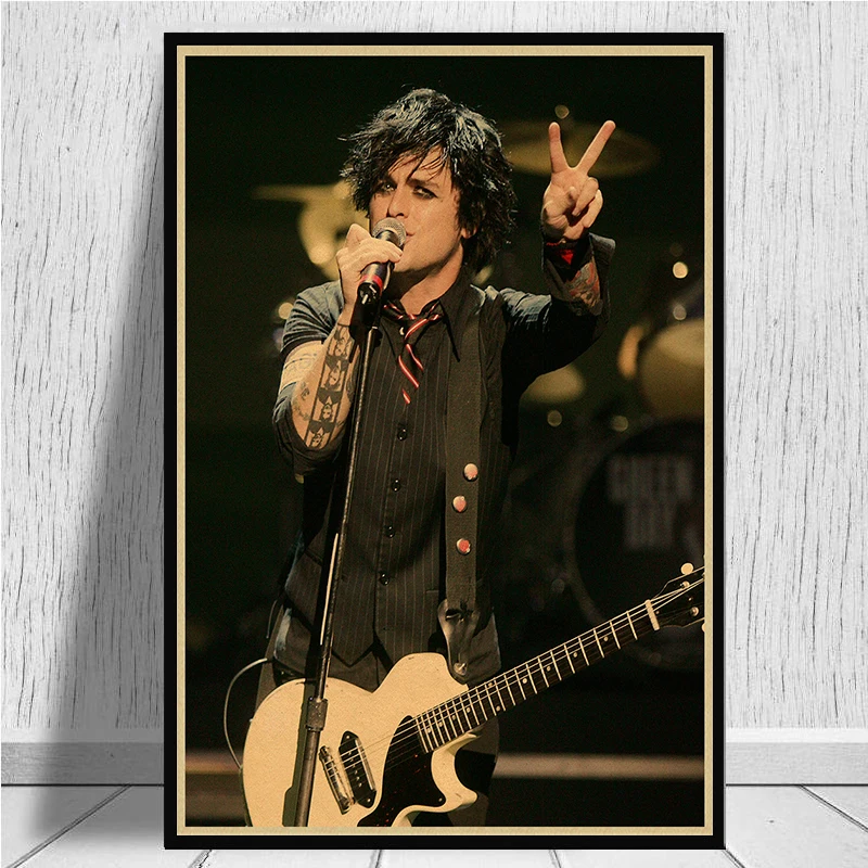 Зеленая полоса фотобумага в стиле панк-рок фотография кафе бара | Дом и сад