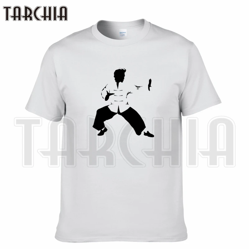 Футболка TARCHIA мужская с коротким рукавом, брендовая тенниска из хлопка, повседневная майка для мальчиков в стиле кунг фу и тайчи, лето 2021|brand tshirt|fashion tshirttshirt brand | АлиЭкспресс