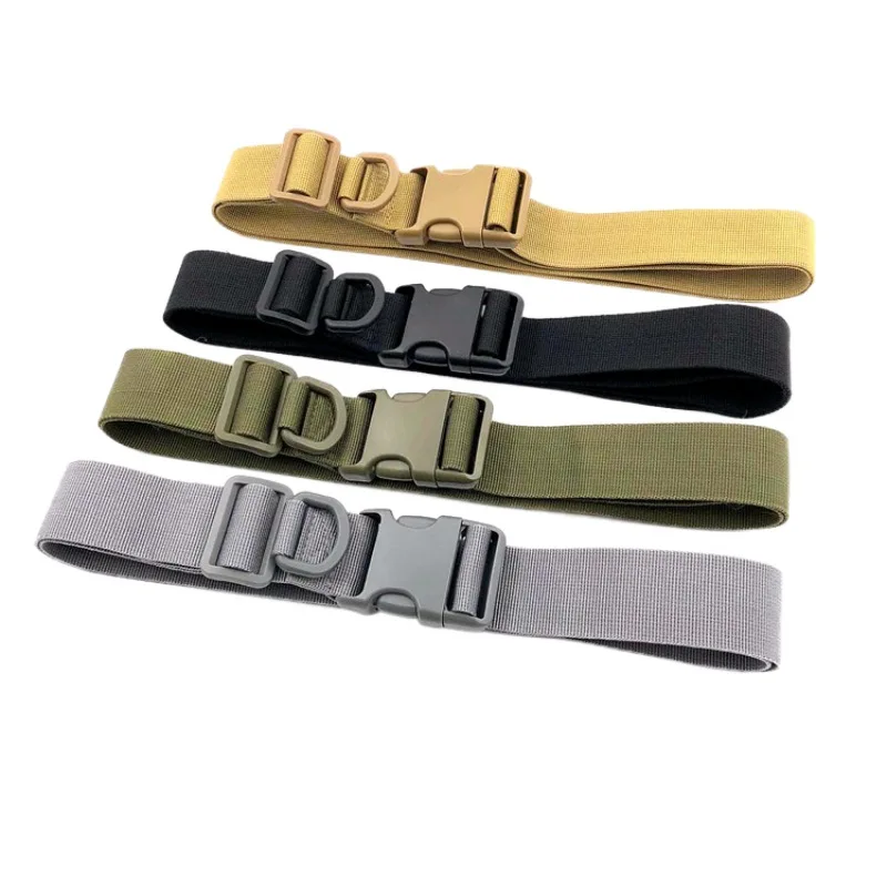 

4 Colors Multi-tool Waistbelt Nylon Plastic Buckled Adjustable Belt Waistband Camping climbing Hiking Outdoor Training Sports