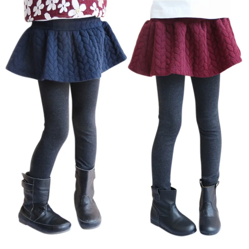 Детские леггинсы и юбка однотонные Удобные юбки весна-осень-зима 2019 | Мать