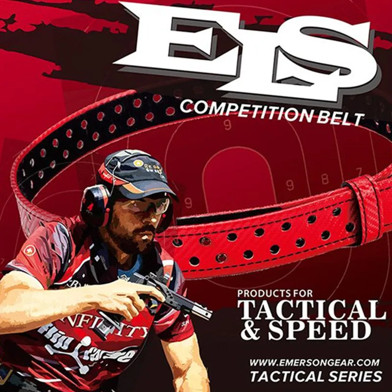 Ремень IPSC USPSA IDPA для соревнований Emerson ELS ремень 3 пистолетный Тактический