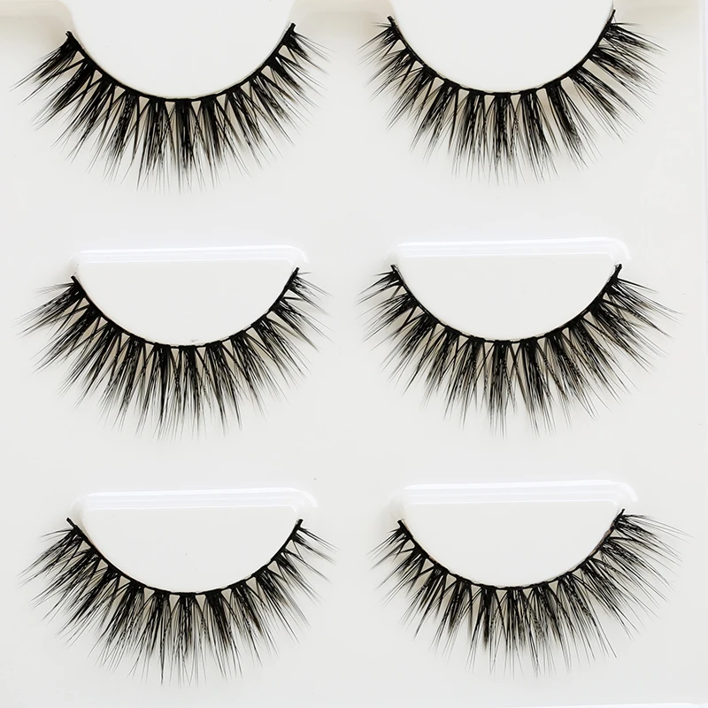 2017 Новых женщин Прибытия Ресницы Аксессуары Дамы Косметика Feather Накладные