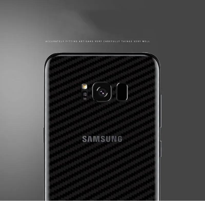 5 шт Samsung Galaxy S9 Plus задняя 3D защитная пленка из углеродного волокна для samsung S8 A8 2018 Note