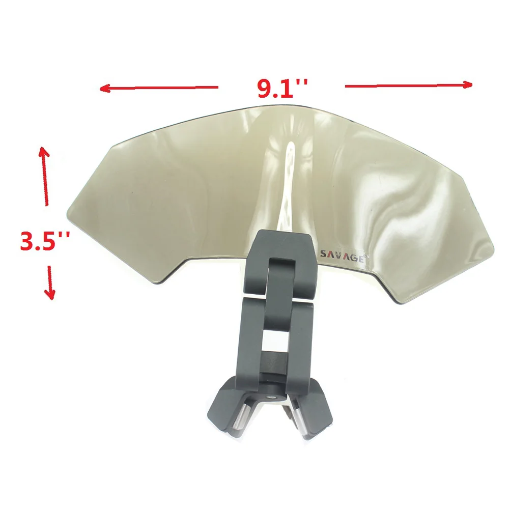 Универсальный лобовое стекло мотоцикла воздушный поток регулируемое расширение