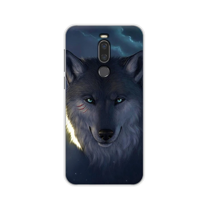Чехол для Meizu M8, 5,7 дюймов, чехол, кошка, собака, животное, мультфильм, Мягкий силиконовый чехол из ТПУ для Meizu M8 M 8 M, чехол для телефона, чехол для MeizuM8