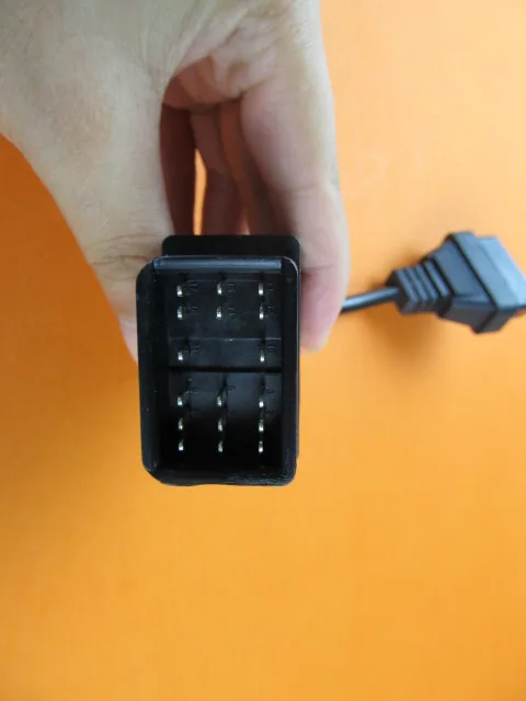 Для Toyota 17 Pin к 16 OBD OBD2 переходник Кабель диагностический интерфейс pin OBDII